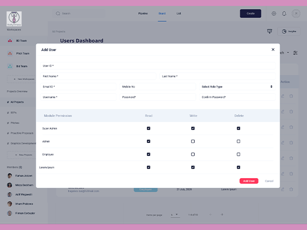 Integrated User Management