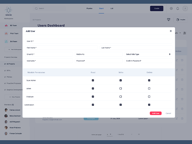 Integrated User Management