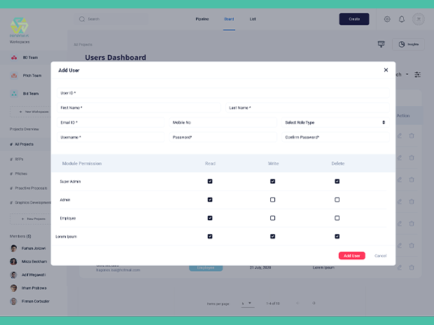 Integrated User Management