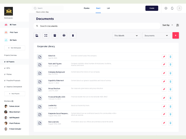 Simple Document Management