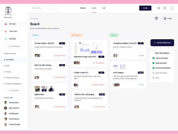 User Friendly Project Management