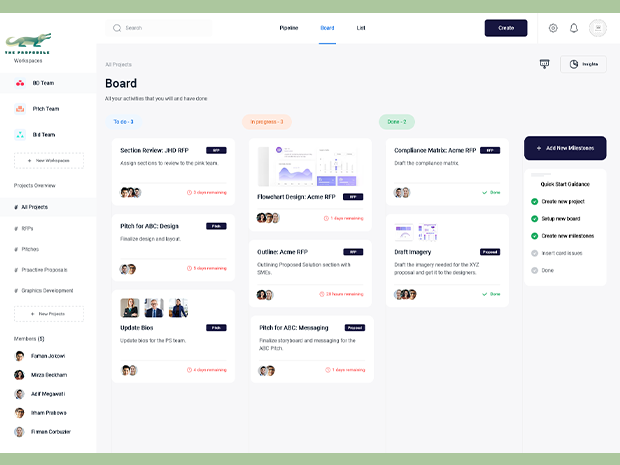 User Friendly Project Management