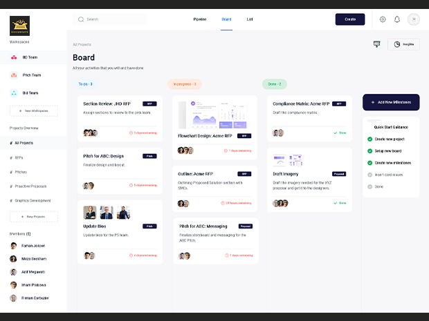 User Friendly Project Management
