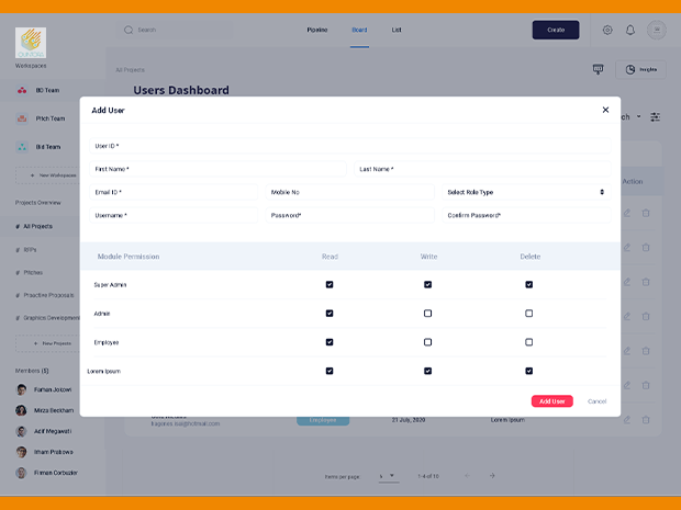 Integrated User Management