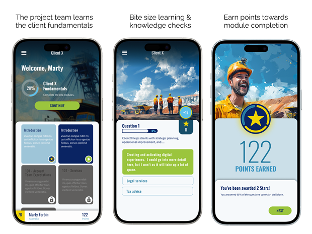 Mobile or desktop optimised learning 